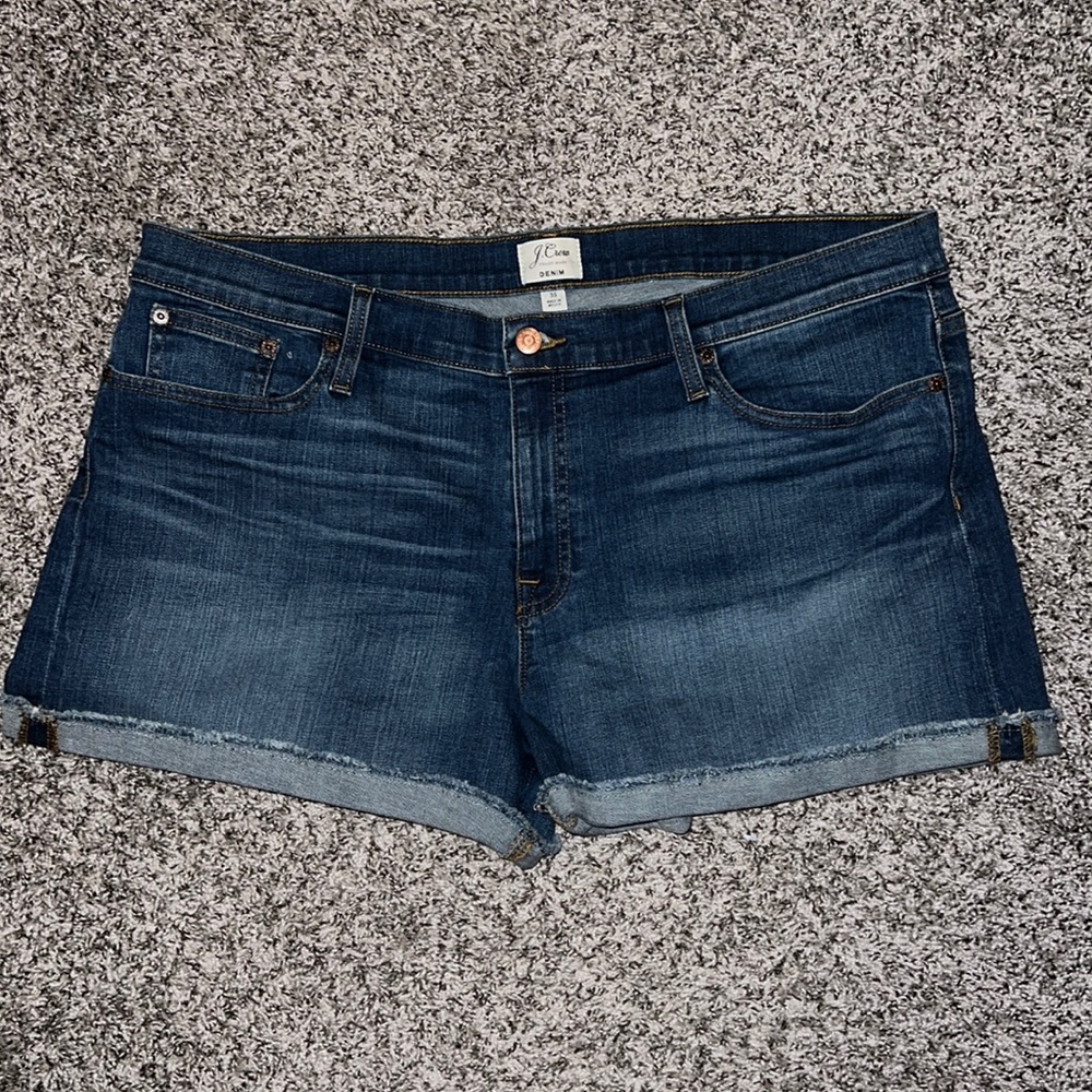 J. Crew Denim Shorts 35